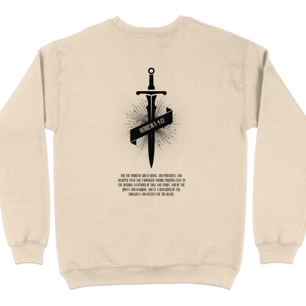 Hebrews 4:12 Sword Graphic Back Sweatshirt product