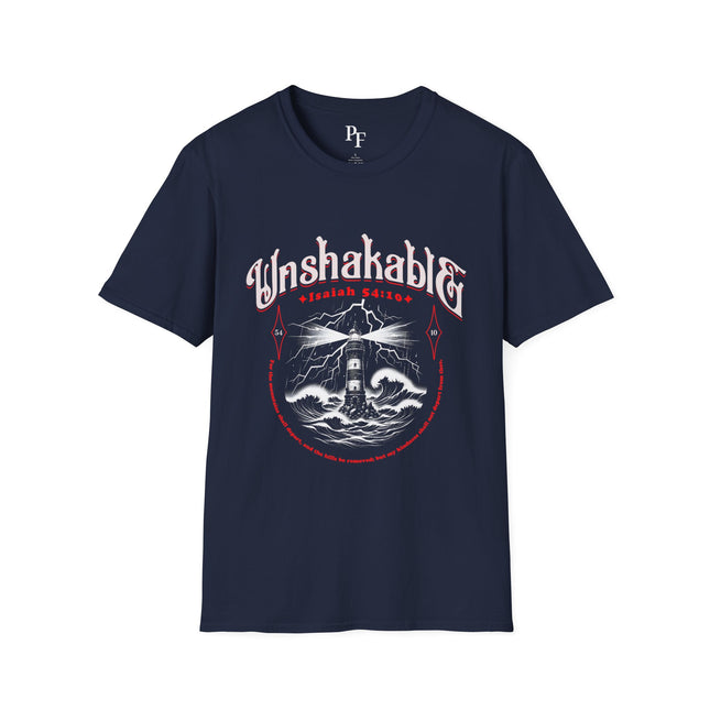 Unshakable Tee - Isaiah 54:10 Christian T-Shirt