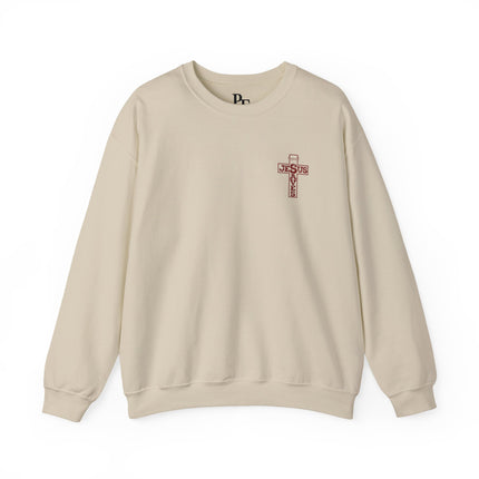 Jesus Saves Romans 10:13 Christian Witnessing Sweatshirt
