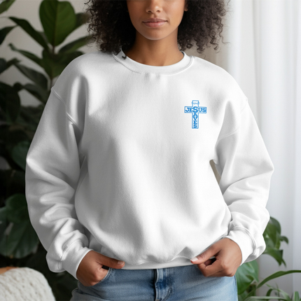 Inspirational Jesus Cross Design Sweatshirt product
