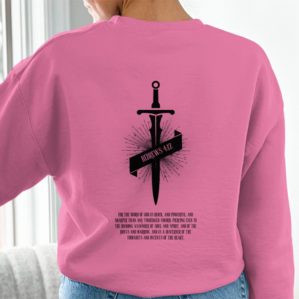 Hebrews 4:12 Sword Design Graphic Shirt product