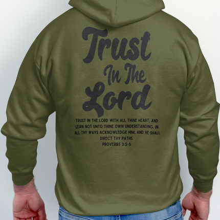 Trust in the Lord Verse Print Hoodie product