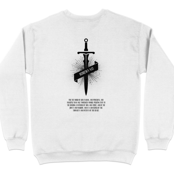 Hebrews 4:12 Sword Design Sweatshirt product type