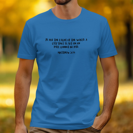 Inspirational Ye Are The Light Biblical Quote product type
