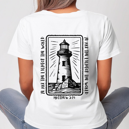 Lighthouse Design Inspiring Quote T-shirt product