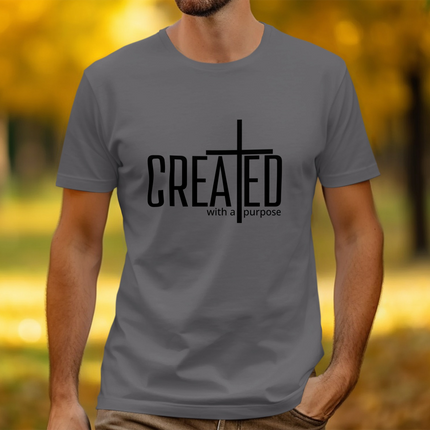 Created With A Purpose Inspirational T-shirt product
