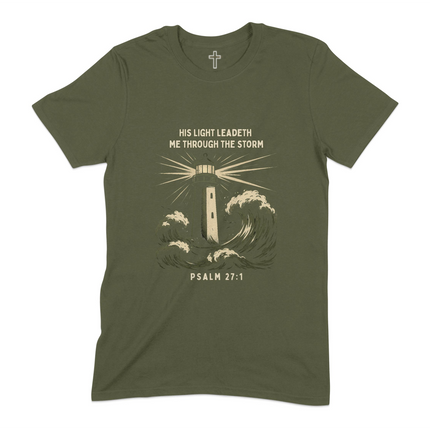 His Light Leadeth Me Through The Storm Shirt product type