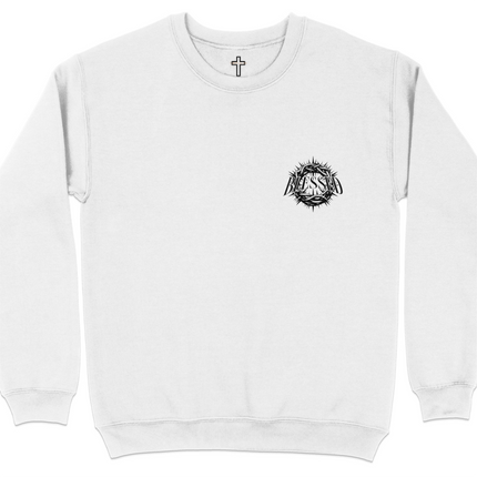 Blessed Crown White Casual Sweatshirt product type