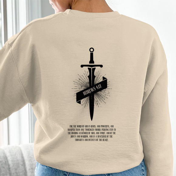 Sword Emblem Stylish Casual Long Sleeve Shirt Product
