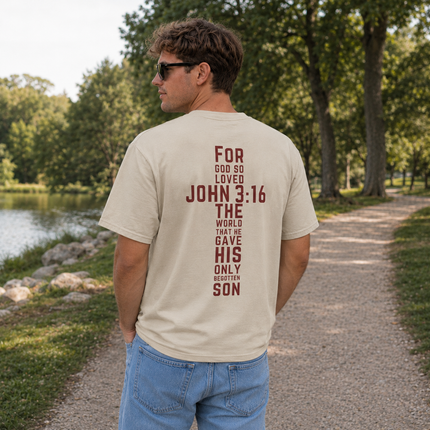 Jesus Loves You | John 3:16 Christian Tee - Wear the Gospel