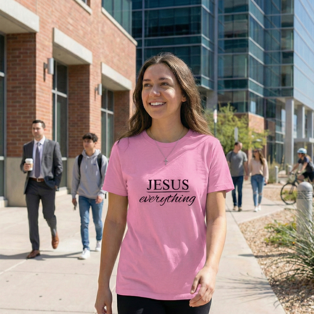 Jesus is everything christian t-shirt