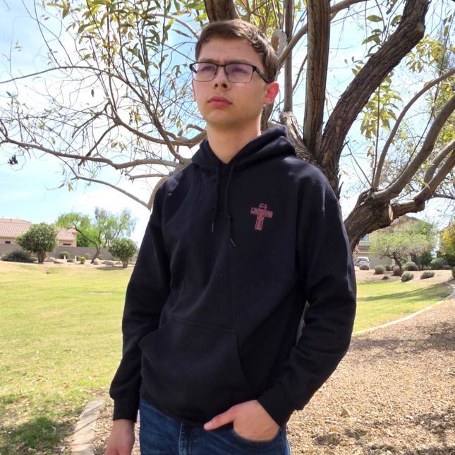 Jesus Saves Romans 10:13 Christian Hoodie