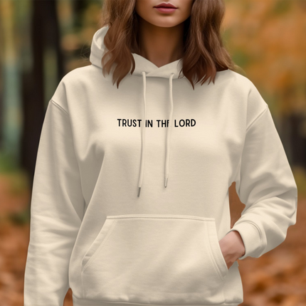Trust In The Lord with All Thine Heart Proverbs 3:5-6 Christian Hoodie
