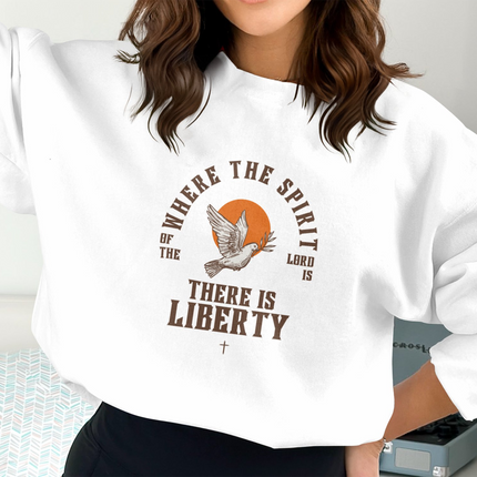 Where the Spirit of the Lord is There is Liberty Sweatshirt