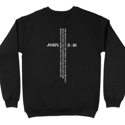 It Is Finished John 3:16 Christian Sweatshirt