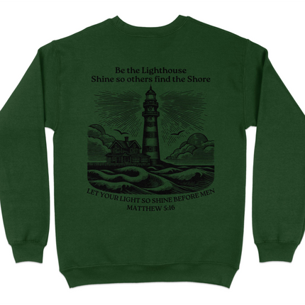 Matthew 5:16 Let Your Light So Shine Christian Sweatshirt