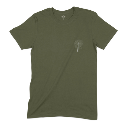 In The Waves Look To The Light - Matthew 14:25 Christian T-Shirt