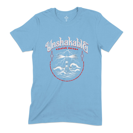 Unshakable Isaiah 54:10 Christian T-Shirt