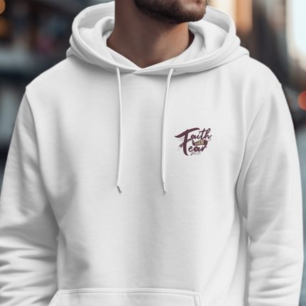 Chrisitan Quote Let Your Faith Be Bigger Than Your Fear Hoodie