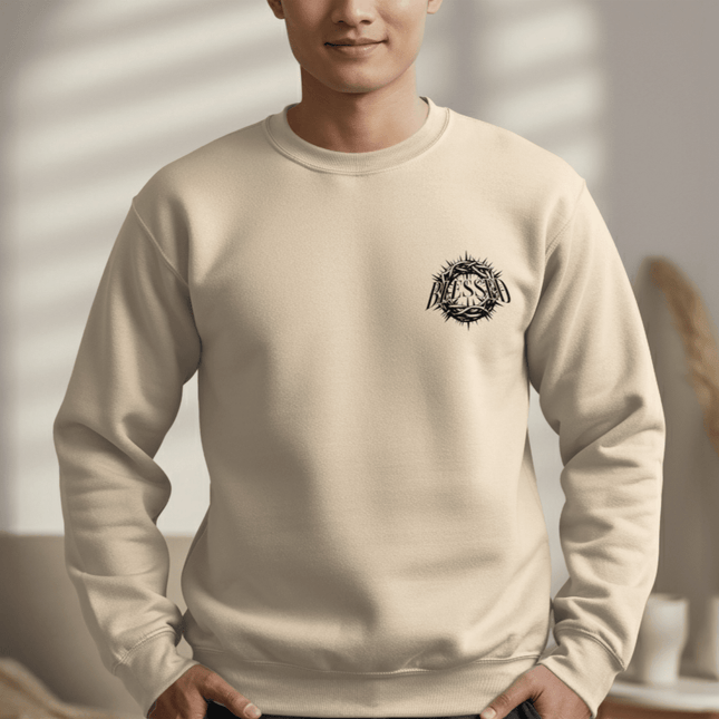 Blessed Philippians 4:19 Christian Sweatshirt - PURIFASHION Physical Item MD-105132192