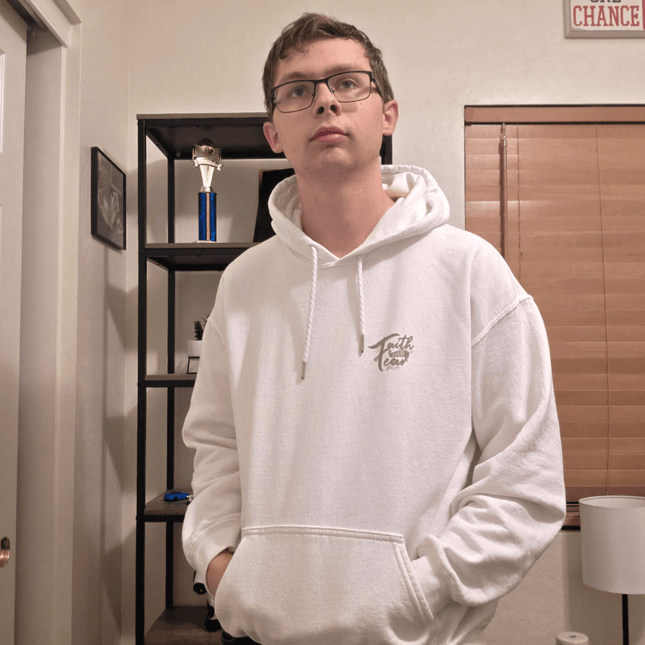 Chrisitan Quote Let Your Faith Be Bigger Than Your Fear Hoodie - PURIFASHION Physical Item MD-82418428