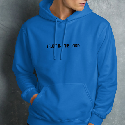 Trust in the Lord Blue Hoodie product