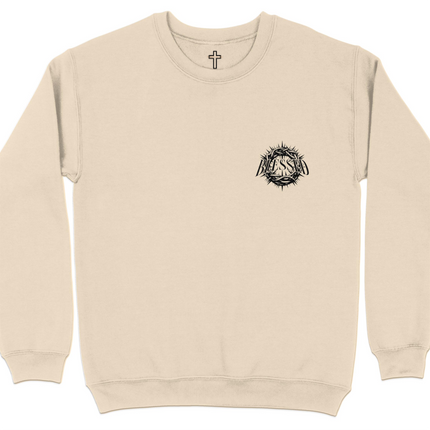 Blessed Graphic Sweatshirt With Cross Print product