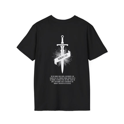 Hebrews 4:12 Bold Faith Tee - PURIFASHION T-Shirt 22567310282379757477