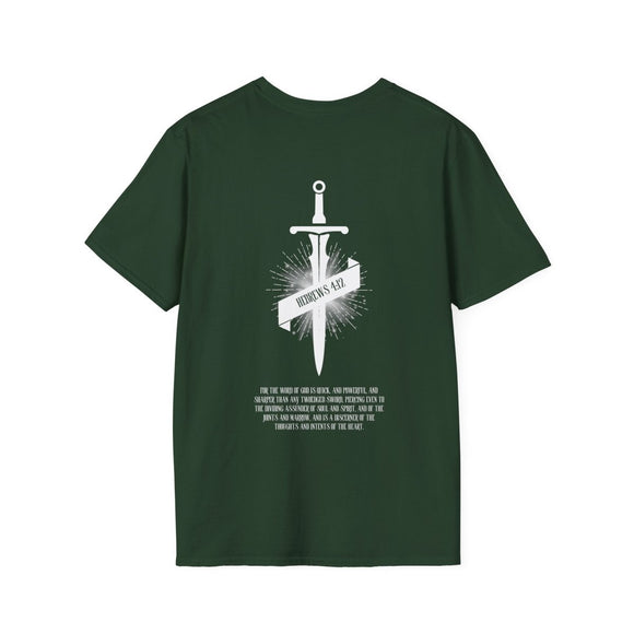 Hebrews 4:12 Bold Faith Tee - PURIFASHION T-Shirt 24026354314087921971