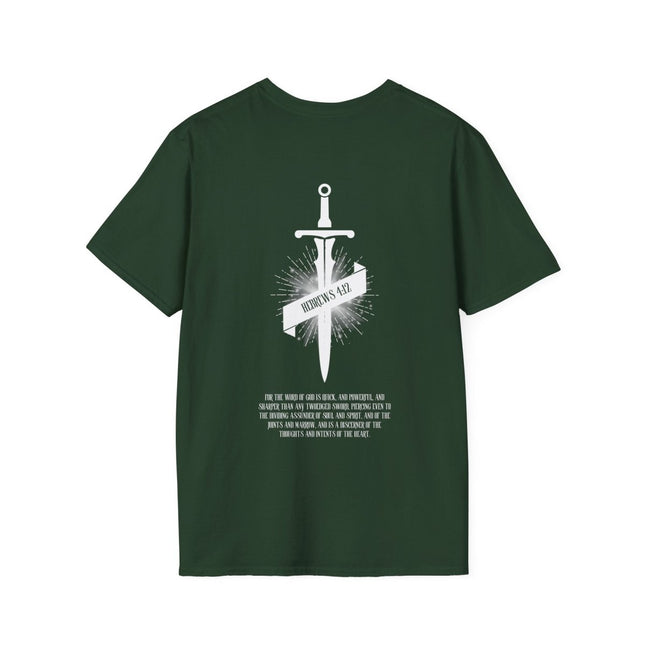 Hebrews 4:12 Bold Faith Tee - PURIFASHION T-Shirt 24026354314087921971