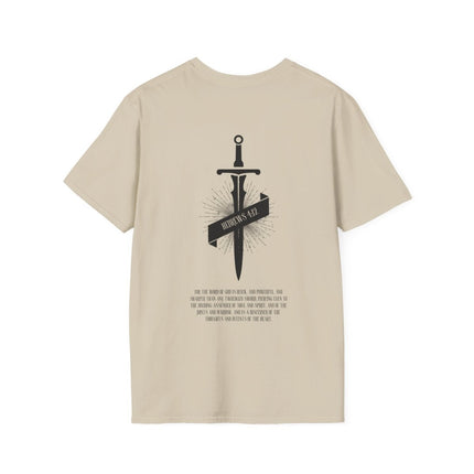 Hebrews 4:12 Bold Faith Tee - PURIFASHION T-Shirt 26653773240585279242