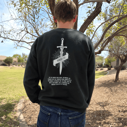 Hebrews 4:12 Christian Bold Faith Sweatshirt - PURIFASHION Physical Item MD-104519481