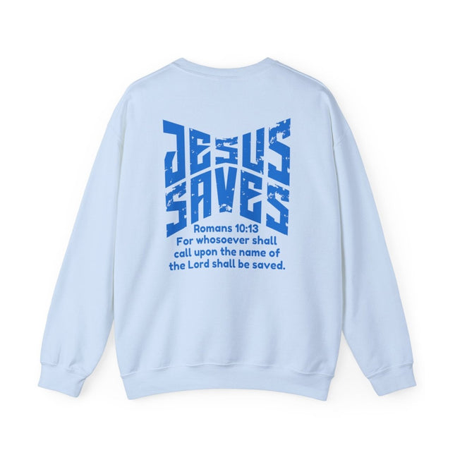 Help Them See How To Be Saved | Jesus Saves Romans 10:13 Sweatshirt - PURIFASHION Sweatshirt 10611252952225397776