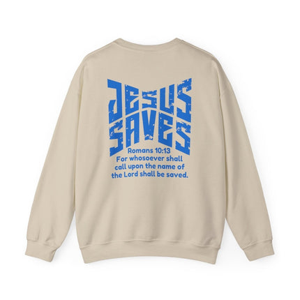 Help Them See How To Be Saved | Jesus Saves Romans 10:13 Sweatshirt - PURIFASHION Sweatshirt 30615452172108426443