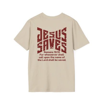 Help Them See How To Be Saved - Jesus Saves Romans 10:13 T-Shirt - PURIFASHION T-Shirt 15987765164079850956