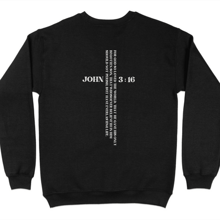 It Is Finished John 3:16 Christian Sweatshirt - PURIFASHION Physical Item MD-82522750