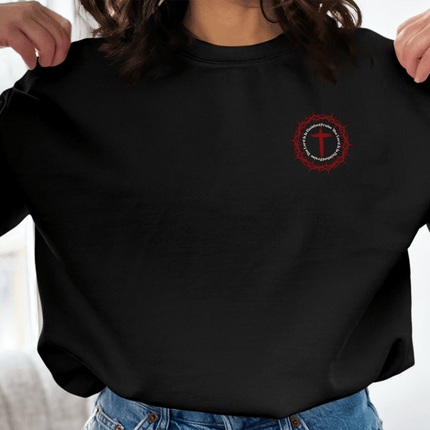 It Is Finished John 3:16 Christian Sweatshirt - PURIFASHION Physical Item MD-82522750