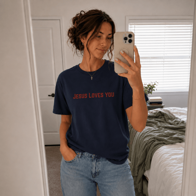Jesus Loves You | John 3:16 Christian Tee - Wear the Gospel - PURIFASHION T-Shirt 22280835995852691262