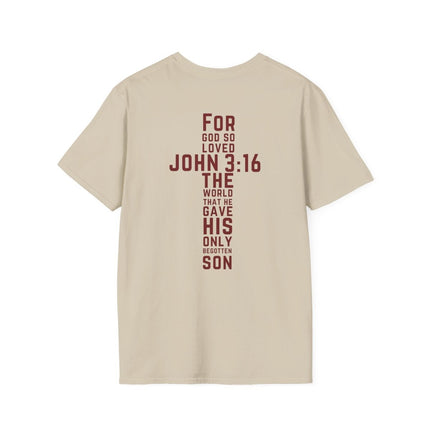 Jesus Loves You | John 3:16 Christian Tee - Wear the Gospel - PURIFASHION T-Shirt 30927450990881168296