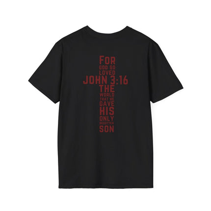 Jesus Loves You | John 3:16 Christian Tee - Wear the Gospel - PURIFASHION T-Shirt 64857176414302780621