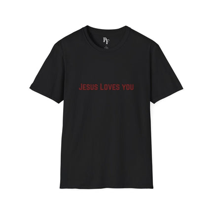 Jesus Loves You | John 3:16 Christian Tee - Wear the Gospel - PURIFASHION T-Shirt 64857176414302780621