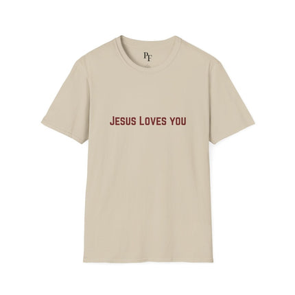 Jesus Loves You | John 3:16 Christian Tee - Wear the Gospel - PURIFASHION T-Shirt 30927450990881168296
