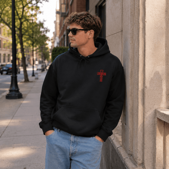 Jesus Saves Romans 10:13 Christian Hoodie - PURIFASHION Hoodie 91126309451568613237