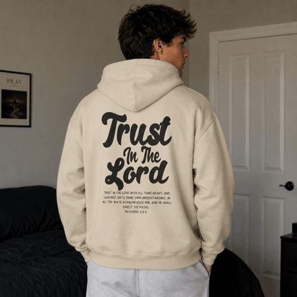 Stop Overthinking Hoodie | Proverbs 3:5-6 Trust In The Lord - PURIFASHION Hoodie 33982203498579614342