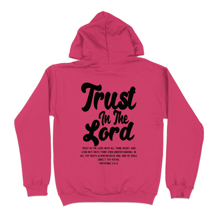 Trust In The Lord with All Thine Heart Proverbs 3:5 - 6 Christian Hoodie - PURIFASHION physical MD-123164806